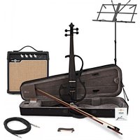Electric Violin Amp Pack by Gear4music Black