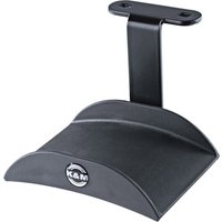 K&M 16330 Headphone Holder Black