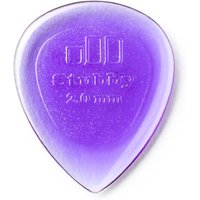 Dunlop Stubby 2.00mm 6 Pick Packungen
