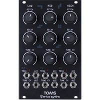 Erica Synths Toms Black (16HP)
