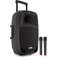 SubZero SZPA-P12 Mobiles PA-System mit Bluetooth und Funkmikrofonen - Fast neu