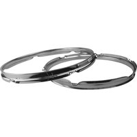 Shaw 10 6 Lug Triple Flange Drum Hoop Chrome