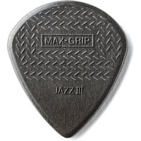 Dunlop Nylon Max Grip Jazz III Kohlefaser 138 mm 6-Pack