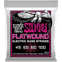 Ernie Ball 2814 Super Slinky Flatwound Bass Satz 45-100