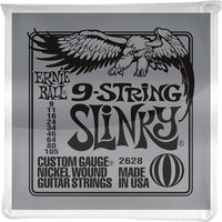 Ernie Ball Slinky 9-String Nickel-Gitarrensaiten 9-105
