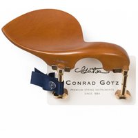 Goetz Stradivari Style Viola Chinrest Boxwood Gold Hill Screws