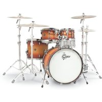 Gretsch Renown Maple 22 4-teiliger Kesselsatz Satin Tobacco Burst