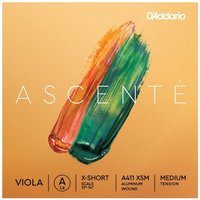 DAddario Ascenté Bratsche A-Saite extrakurze Skala mittel
