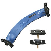 Everest Violin Shoulder Rest 1/4-1/10 Size Blue