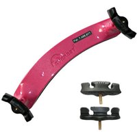 Everest Violin Shoulder Rest 1/4-1/10 Size Hot Pink