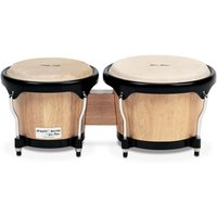 Gon Bops Fiesta Bongo 7" & 8.5" Natural with Black Hardware