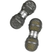 Gon Bops Silver Mic Shakers