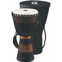 Meinl 10" Original African Rope Tuned Wood Djembe Brown/Black