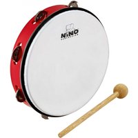 Nino by Meinl 10" ABS Tambourine Red
