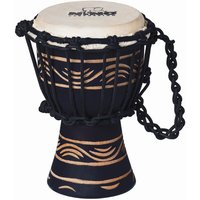 Nino XXS African Rope Tuned Wood Djembe Moon Rhythm