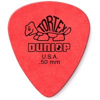 Dunlop 418P50 0.50mm Tortex Standard Pick Red Players Pack of 12