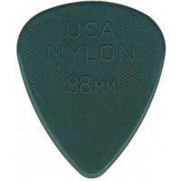 Dunlop 44P88 0.88mm Nylon Pick Dark Grey Players Pack of 12