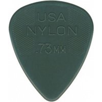 Dunlop 44P73 0.73mm Nylon Standard Pick Grey Players Pack of 12