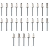 5 x 10 mm Nieten von Gear4music 25er-Pack