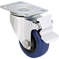 Swivel Castor with Brake by Gear4music 100mm