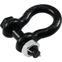 Eurolite 16mm Universal Bow Shackle Black