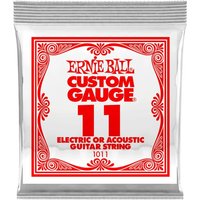 Ernie Ball 1011 Single .011 Plain Steel String