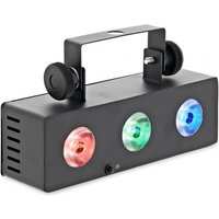 Stellar 9W Party Bank LED Light by Gear4music
