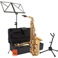 Altsaxophon-Komplettpaket Gold