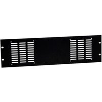 Adam Hall 19"-Rackblende für 2 Axial-Lüfter 3 HE