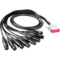 Mogami 2932 Multicore Kabel DB25 mit 8 weiblich Neutrik XLR 15 m