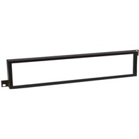 Adam Hall 19 Front Panel with Plexiglass Insert 2U
