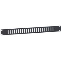 Adam Hall 19 Flat Ventilation Panel With Vertical Slots 1U