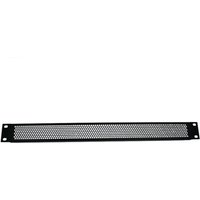 Adam Hall 19 U Shaped Ventilation Panel With Round Holes 1U