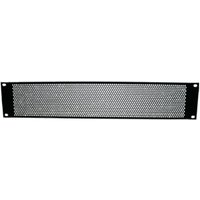 Adam Hall 19 U Shaped Ventilation Panel With Round Holes 2U