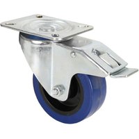 Adam Hall 100 mm Swivel Castor with Brake