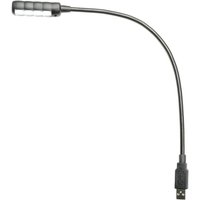 Adam Hall SLED ULTRA USB-Schwanenhalsleuchte mit Farbwahl