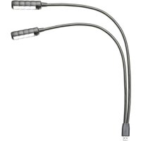 Adam Hall SLED ULTRA Dual USB Gooseneck Lamp