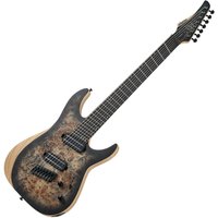 Schecter Reaper-7 Multiscale 7 Stirng Satin Charcoal Burst