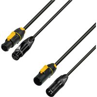 Adam Hall DMX- und Netzkabel powerCON TRUE1 15 m