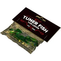 Tuner Fish Lug Locks Green 4 Pack
