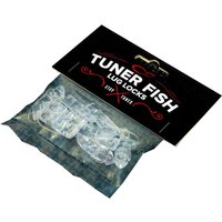 Tuner Fish Lug Locks Clear 8 Pack