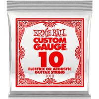 Ernie Ball 1010 Single .010 Plain Steel String