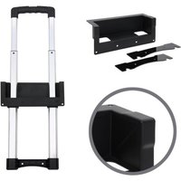 Adam Hall 2 Stage Black Recessed Extendable Handle 336 - 661 mm