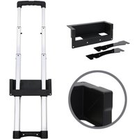 Adam Hall 3 Stage Black Recessed Extendable Handle 336 - 856 mm