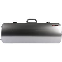 BAM 5201XL Hightech Compact Oblong Viola Case Silber Carbon