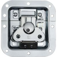 Adam Hall Medium Non-Cranked Butterfly Latch with Padlock Eye 12 mm