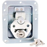 Adam Hall Medium Non-Cranked Butterfly Latch with Lock 14 mm