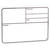 Adam Hall Selbstklebendes Tourlabel für Flightcases 177 x 127 mm