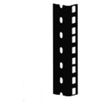 Adam Hall Heavy Duty Black 19 Rack Strip 3U