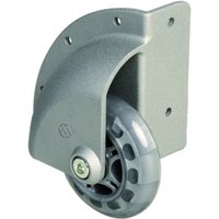 Adam Hall 37500 Corner Mount Castor with Soft 75 mm Wheel